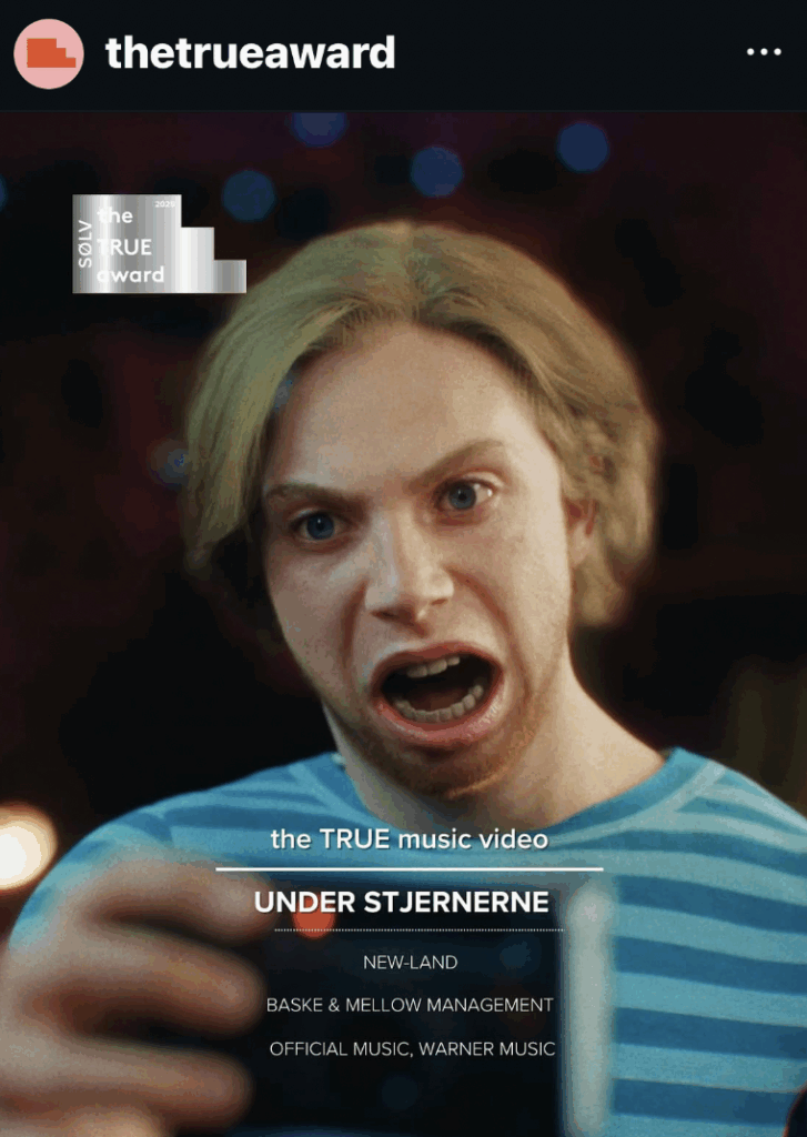 Baske - Under Stjernerne - the TRUE Award 2025 - Bertil Vorre - Aske Nygaard Bramming - Sebastian Woll - Mellow Management - Warner Music - The TRUE Award 2025 - NEW-LAND - Sølvmedalje
