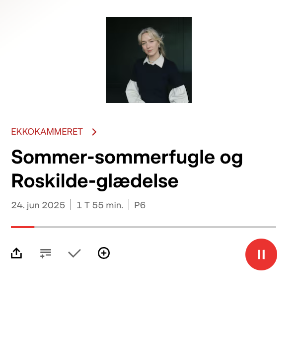 BASKE hos Emilie Lindhardsen på DR P6
